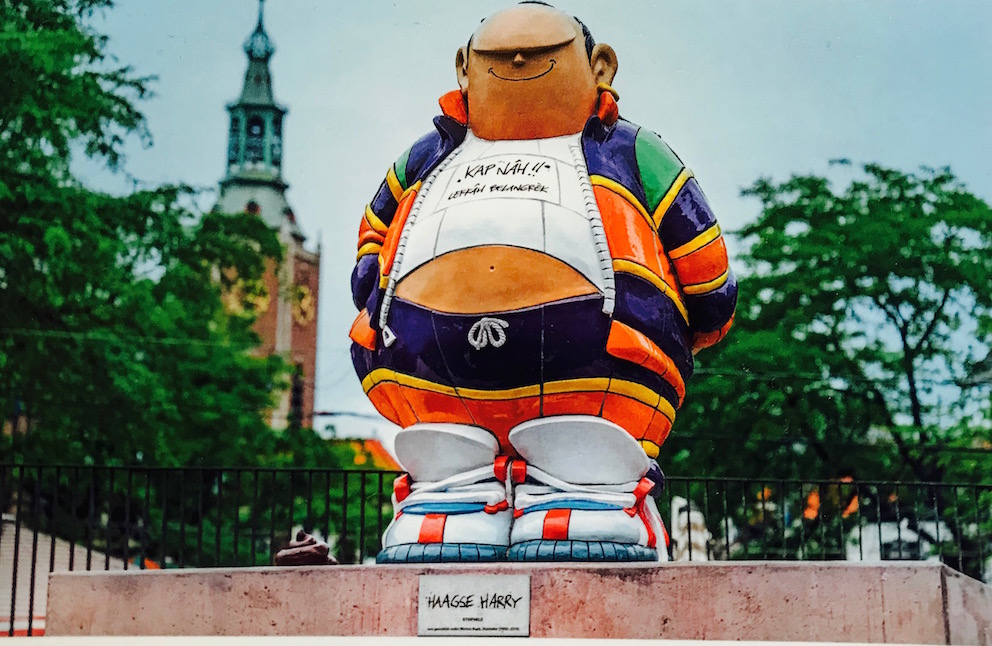 Haagse Harry - 4 ansichtkaarten